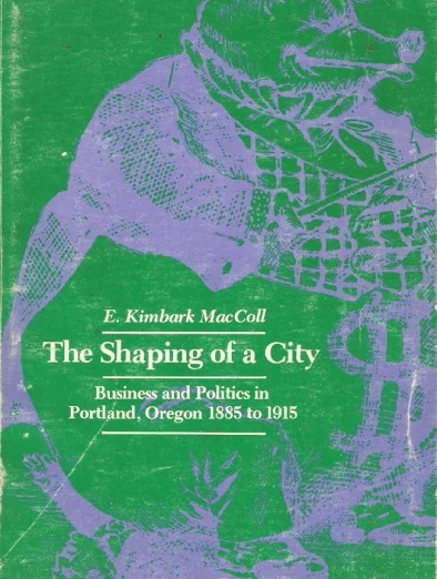 the shaping of a city book cover